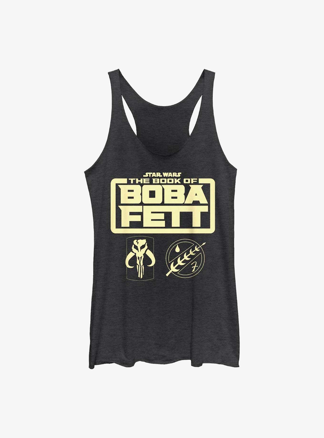 Star Wars: The Book Of Boba Fett Armor Logos Womens Tank Top, , hi-res