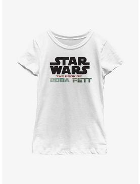 Star Wars: The Book Of Boba Fett Large Star Wars Logo Youth Girls T-Shirt, , hi-res