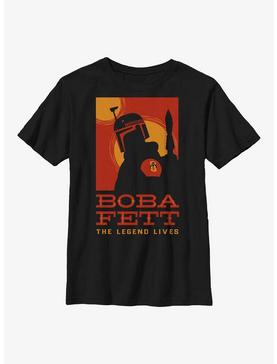Star Wars: The Book Of Boba Fett Posterized Legend Youth T-Shirt, , hi-res