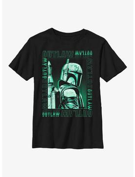 Star Wars: The Book Of Boba Fett Boxed Outlaw Youth T-Shirt, , hi-res