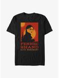 Star Wars: The Book Of Boba Fett Fennec Shand Poster T-Shirt, BLACK, hi-res