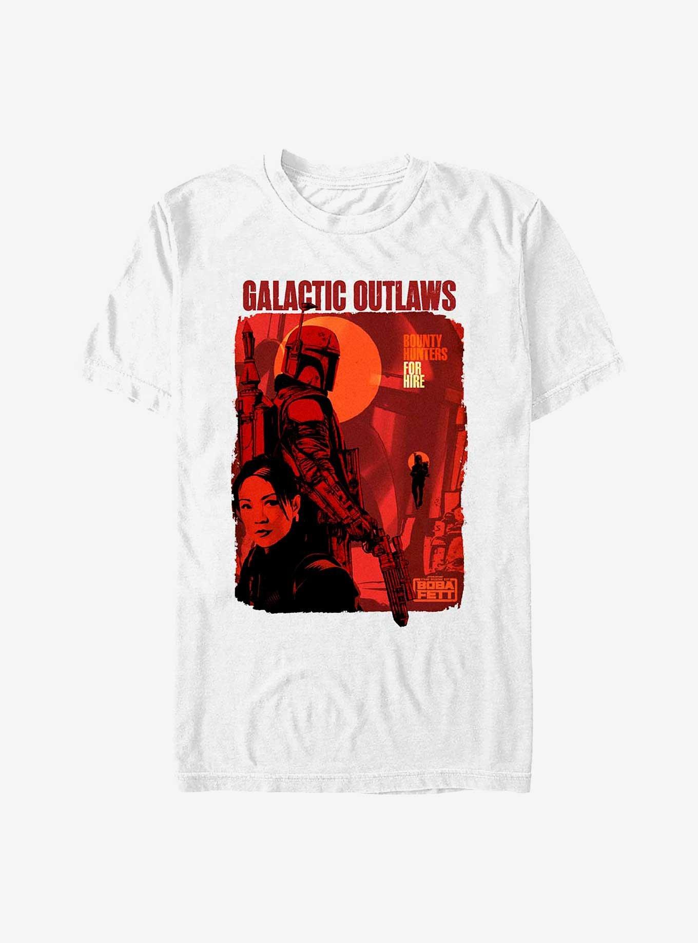 Star Wars: The Book Of Boba Fett Bounty Hunters For Hire T-Shirt, , hi-res