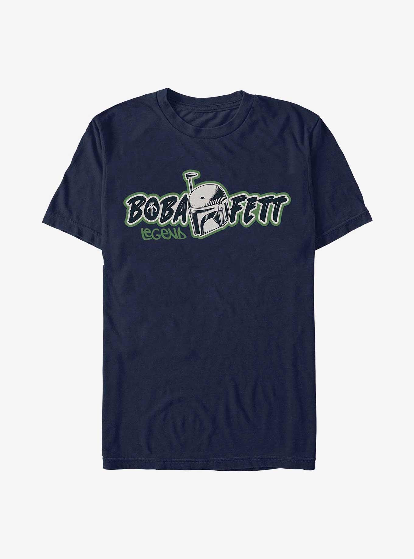 Star Wars: The Book Of Boba Fett Legend T-Shirt, NAVY, hi-res