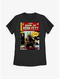 Star Wars: The Book Of Boba Fett Comic Book Cover Womens T-Shirt, BLACK, hi-res