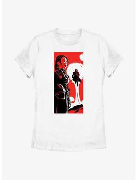 Star Wars: The Book Of Boba Fett Fennec & Boba Fett Poster Womens T-Shirt, , hi-res