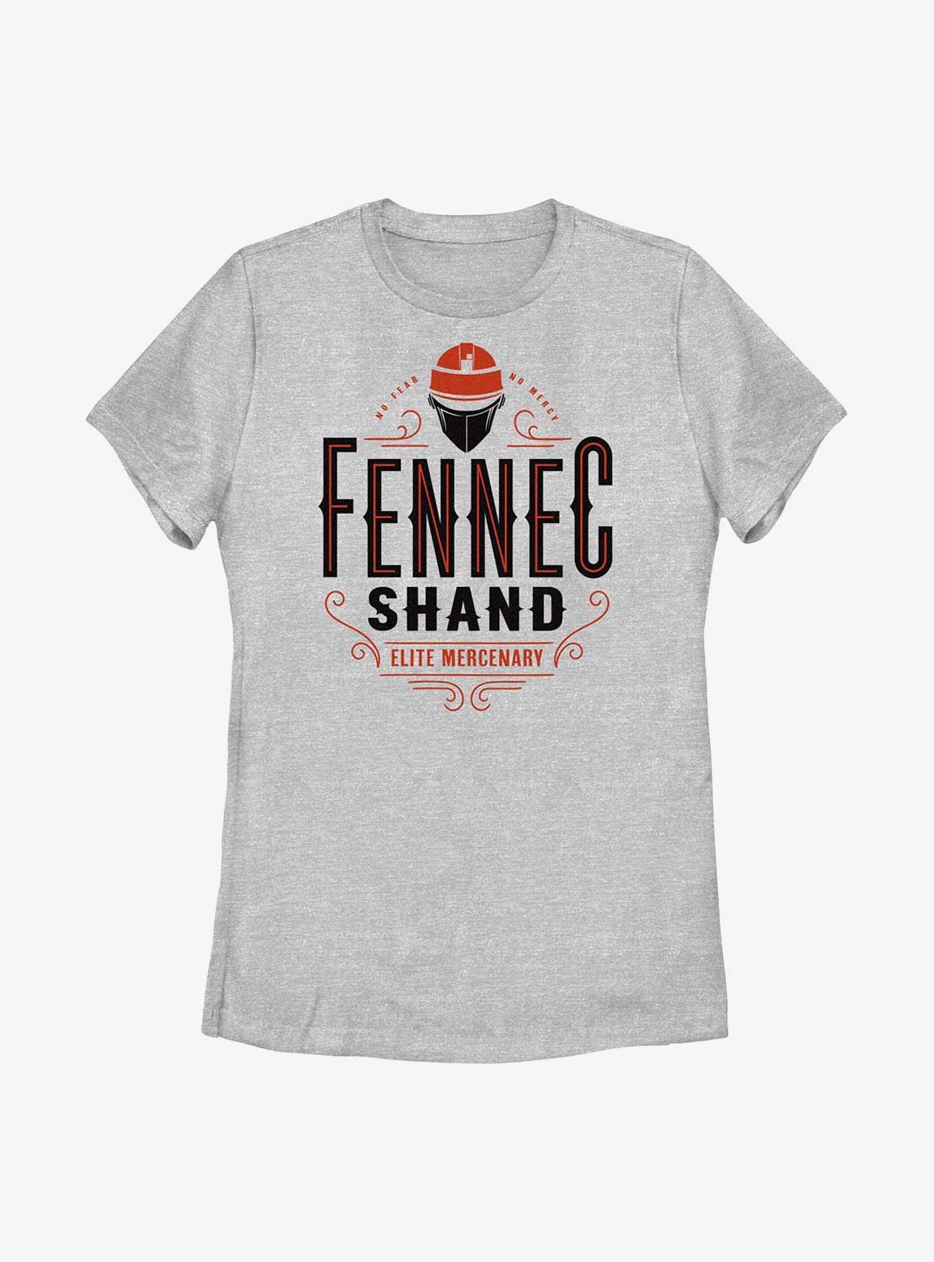 Star Wars: The Book Of Boba Fett Fennec Shand Elite Mercenary Womens T-Shirt, , hi-res