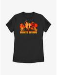 Star Wars: The Book Of Boba Fett Galactic Outlaws Sunset Womens T-Shirt, BLACK, hi-res