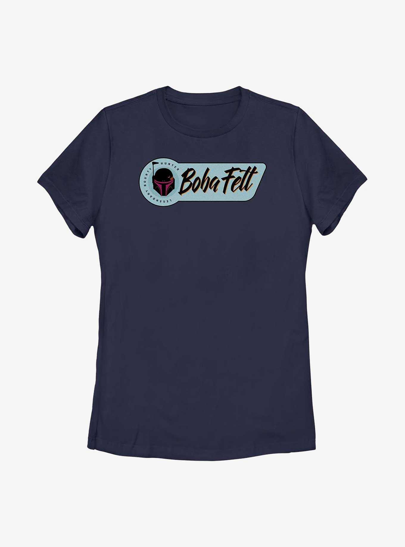 Star Wars: The Book Of Boba Fett Legendary Bounty Hunter Badge Womens T-Shirt, , hi-res