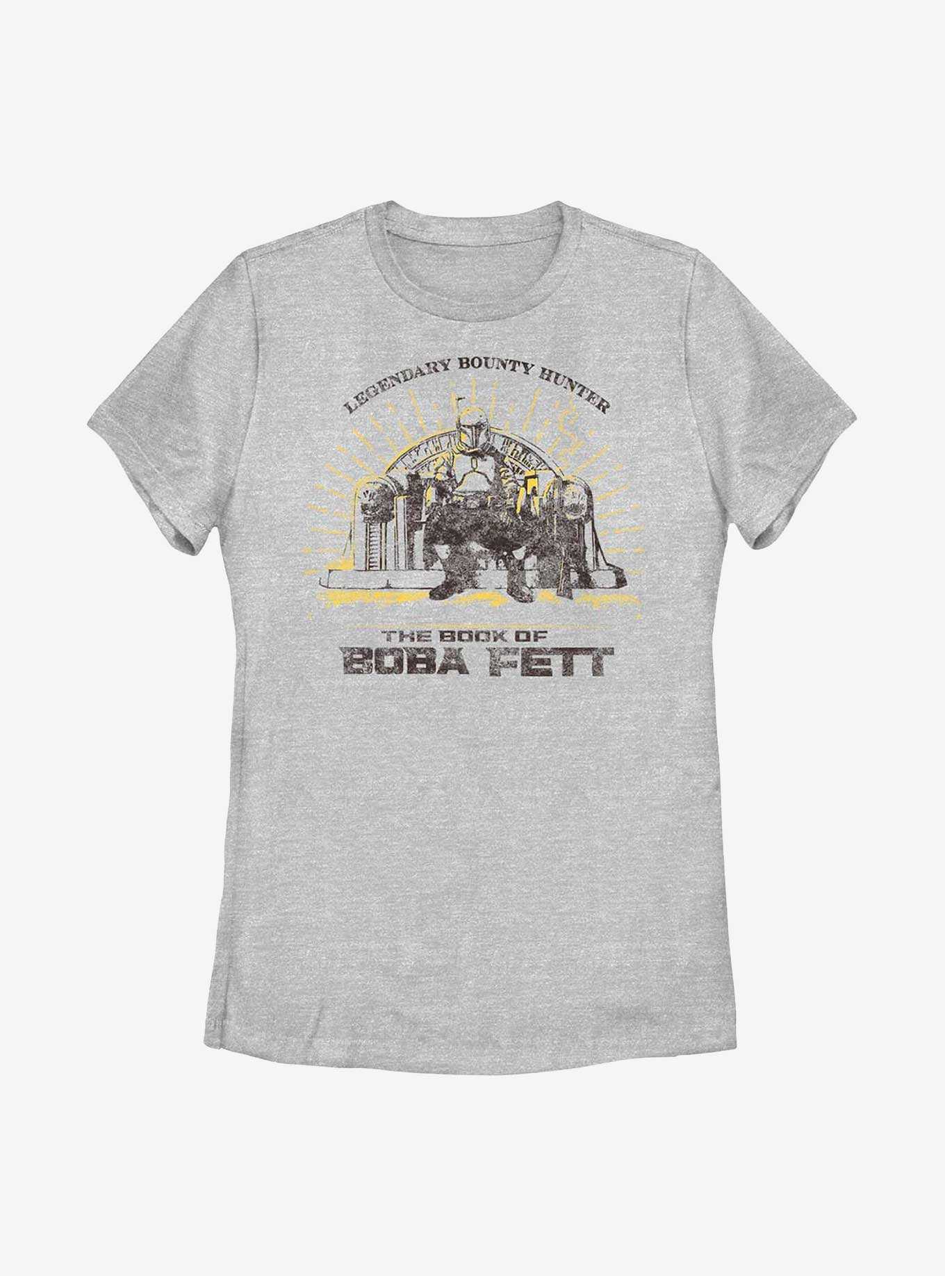 Star Wars: The Book Of Boba Fett Legendary Bounty Hunter Womens T-Shirt, , hi-res
