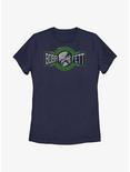 Star Wars: The Book Of Boba Fett New Boss In Town Womens T-Shirt, NAVY, hi-res