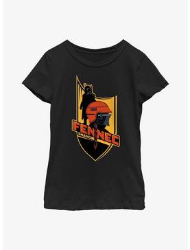 Star Wars: The Book Of Boba Fett Fennec Shand Shield Youth Girls T-Shirt, , hi-res