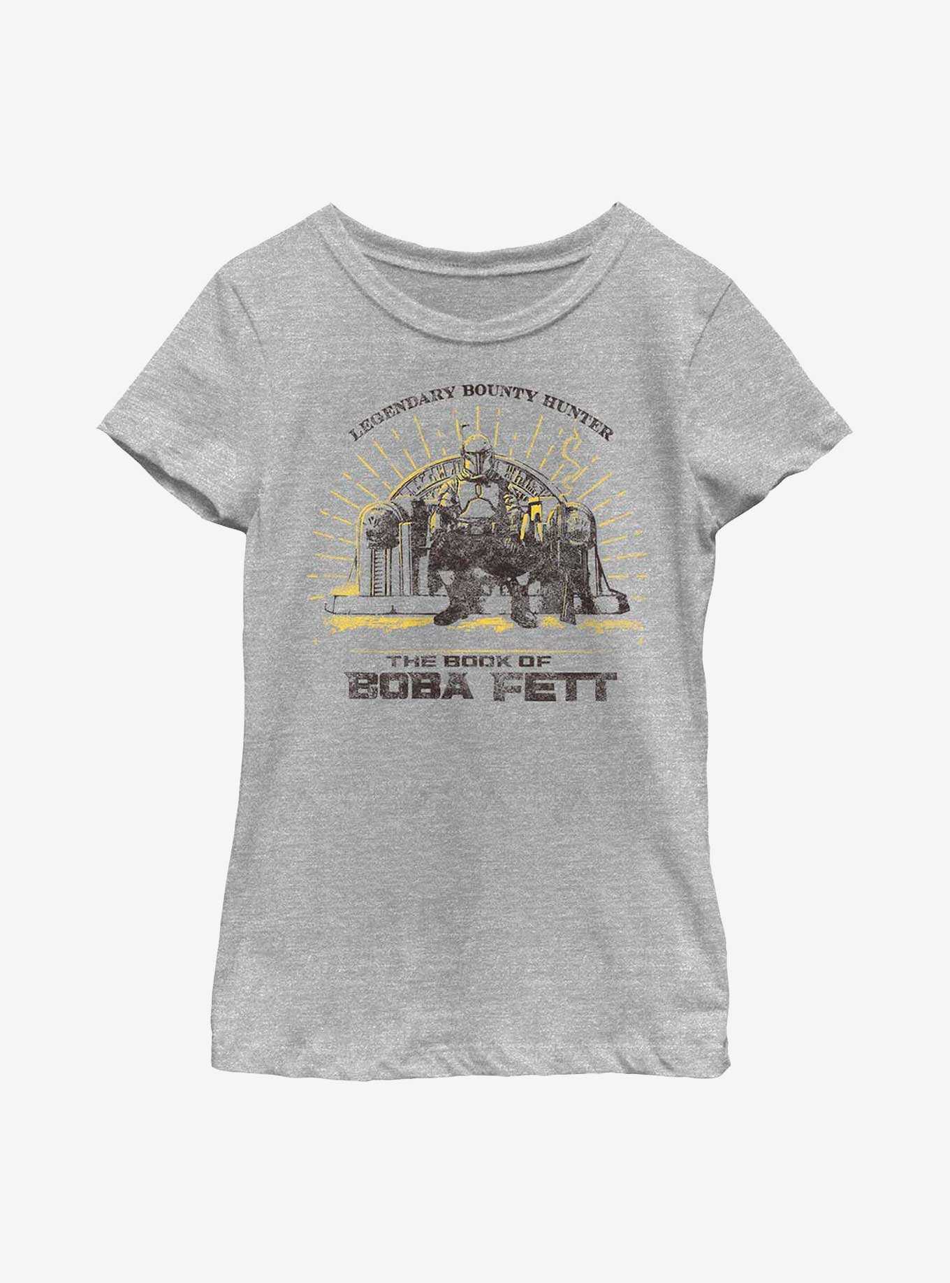 Star Wars: The Book Of Boba Fett Legendary Bounty Hunter Youth Girls T-Shirt, , hi-res