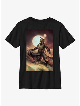 Star Wars: The Book Of Boba Fett Painting Youth T-Shirt, , hi-res