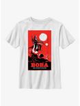 Star Wars: The Book Of Boba Fett Bounty Hunter Poster Youth T-Shirt, WHITE, hi-res