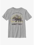 Star Wars: The Book Of Boba Fett Legendary Bounty Hunter Youth T-Shirt, ATH HTR, hi-res
