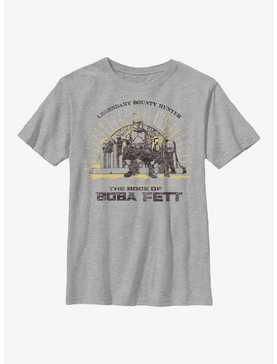 Star Wars: The Book Of Boba Fett Legendary Bounty Hunter Youth T-Shirt, , hi-res
