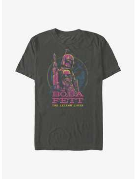 Star Wars: The Book Of Boba Fett Neon Boba T-Shirt, , hi-res