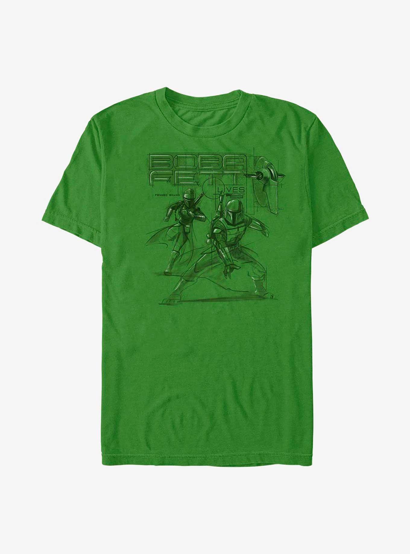 Star Wars: The Book Of Boba Fett Fennec & Boba New Outlaw Overlords T-Shirt, , hi-res