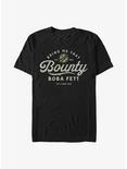 Star Wars: The Book Of Boba Fett Bring Me That Bounty T-Shirt, BLACK, hi-res
