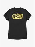 Star Wars: The Book Of Boba Fett Fennec Shand Text Logo Womens T-Shirt, BLACK, hi-res