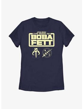 Star Wars: The Book Of Boba Fett Armor Logos Womens T-Shirt, , hi-res