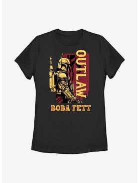 Star Wars: The Book Of Boba Fett Outlaw Boba Fett Womens T-Shirt, , hi-res