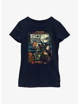 Star Wars: The Book Of Boba Fett Bounty Hunter Buddies Youth Girls T-Shirt, , hi-res