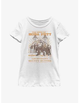 Star Wars: The Book Of Boba Fett Bounty Hunter Throne Youth Girls T-Shirt, , hi-res