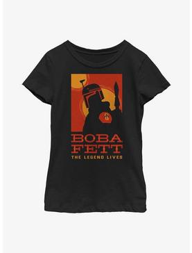 Star Wars: The Book Of Boba Fett Posterized Legend Youth Girls T-Shirt, , hi-res