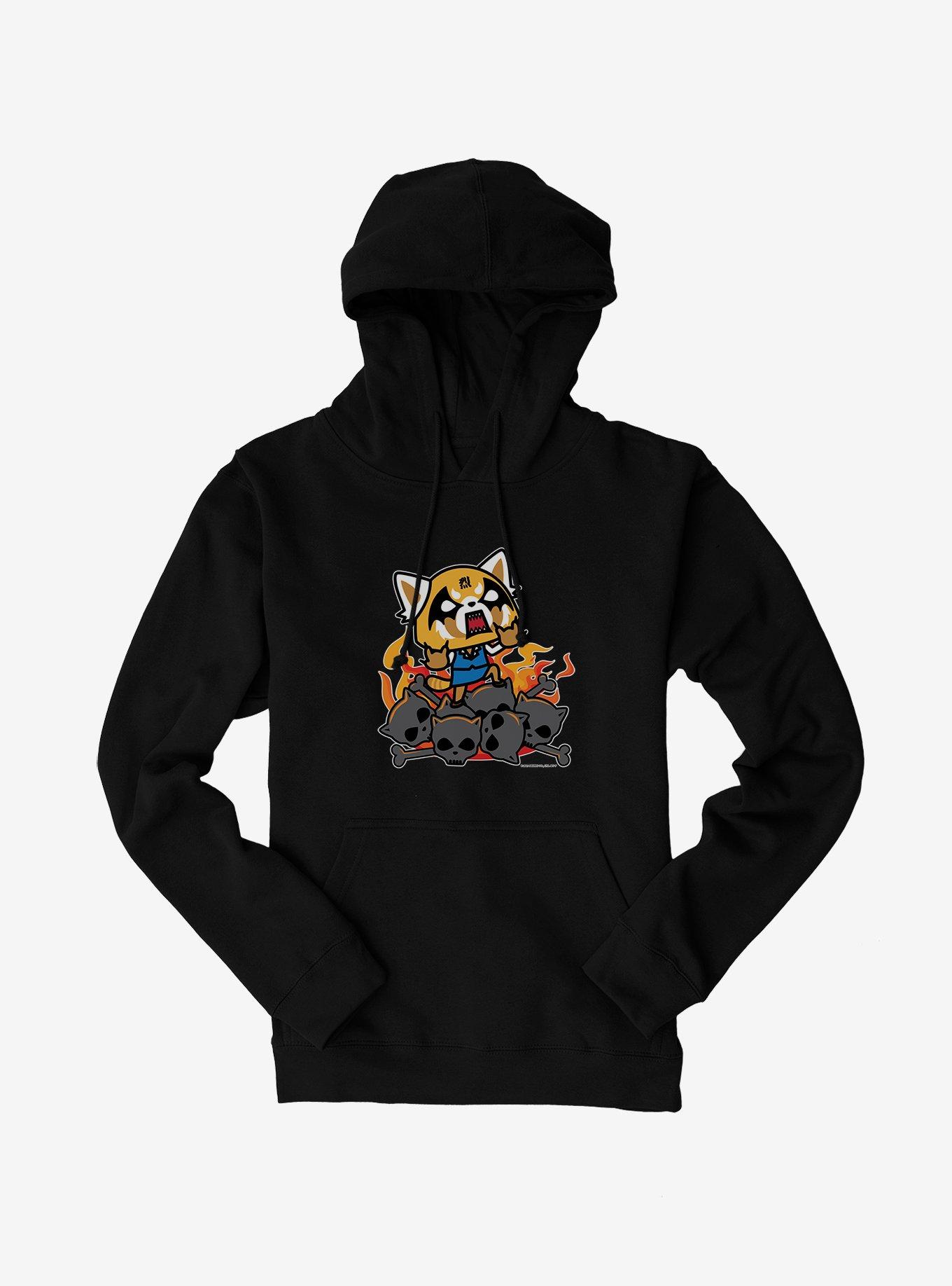 Aggretsuko Rage Hoodie, , hi-res