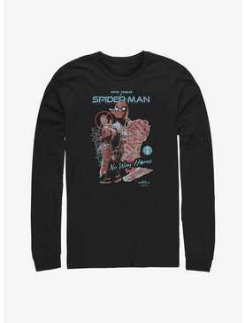 Marvel Spider-Man: No Way Home Unmasked Cover Long-Sleeve T-Shirt, , hi-res