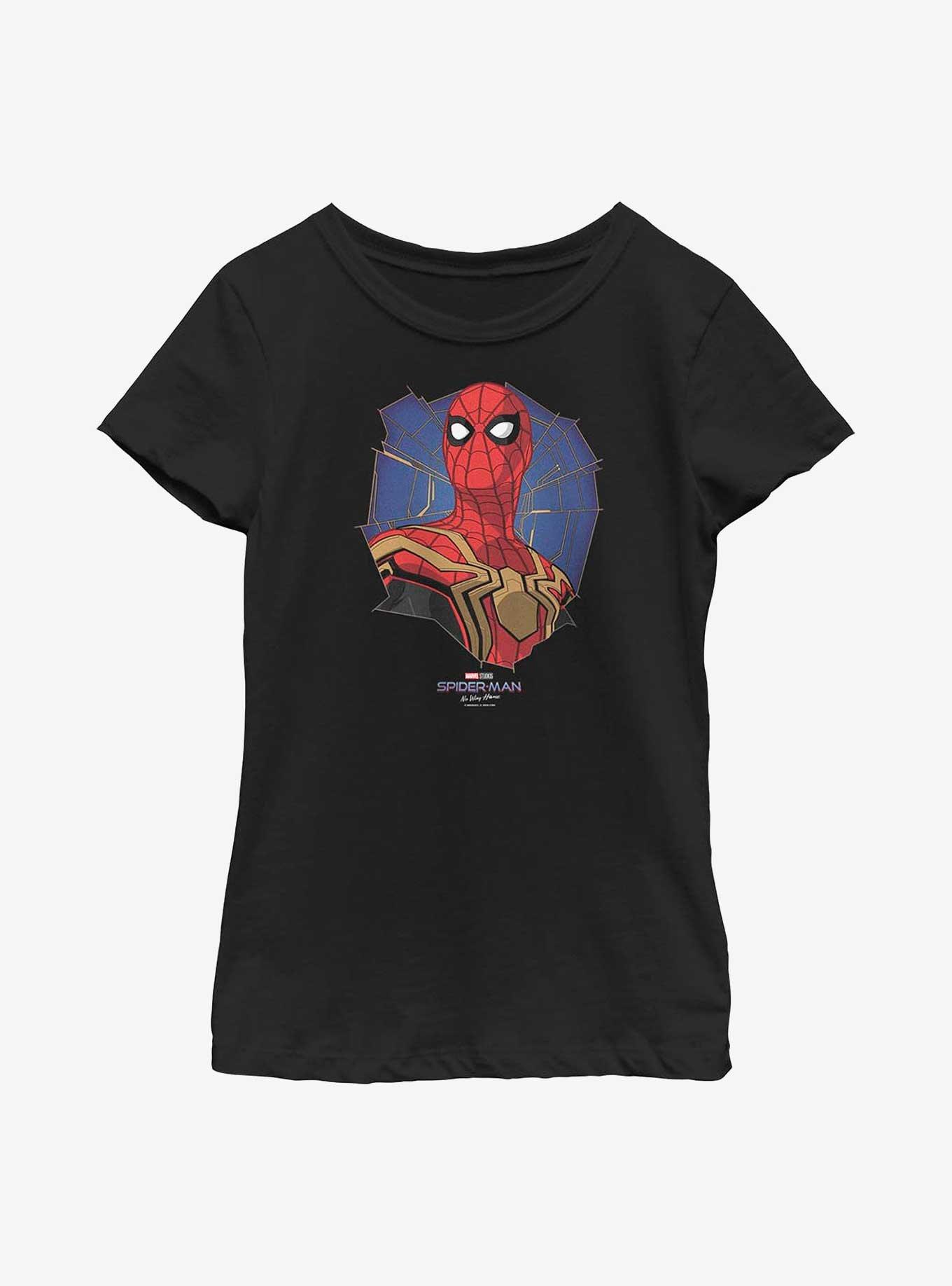 Marvel Spider-Man: No Way Home Web Of A hero Youth Girls T-Shirt, BLACK, hi-res