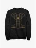 Marvel Spider-Man: No Way Home Black Suit Costume Sweatshirt, BLACK, hi-res