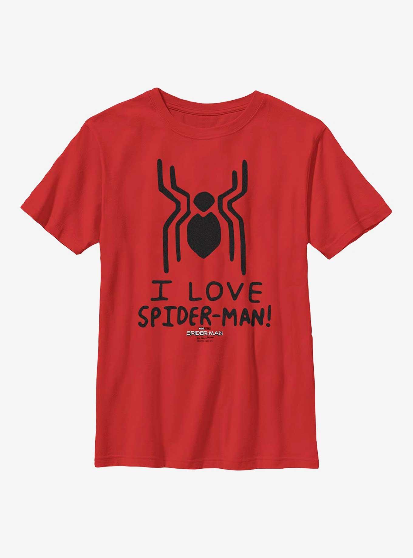 Marvel Spider-Man: No Way Home Spider Love Youth T-Shirt, , hi-res