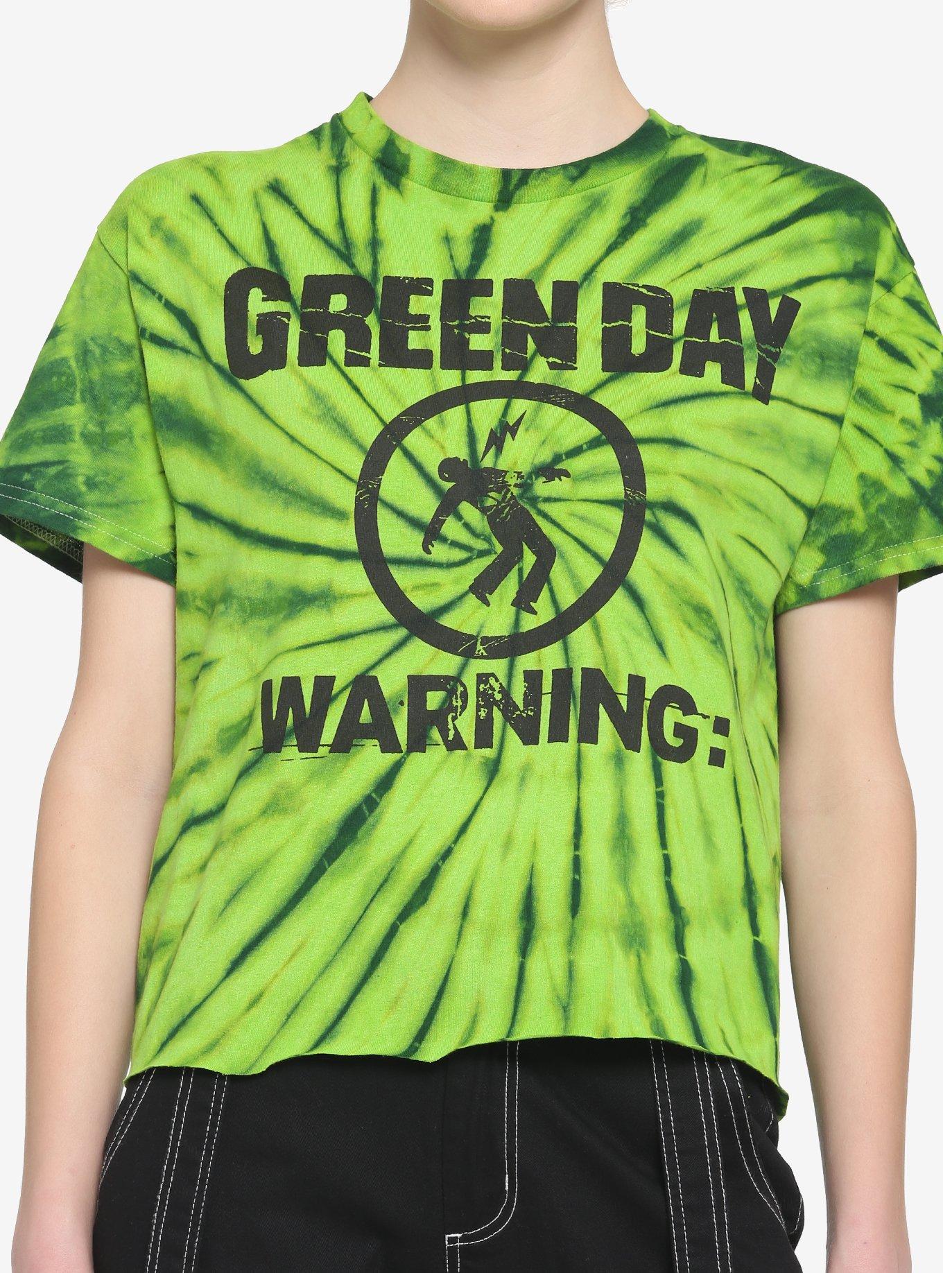 Green day t shirts for girls best sale