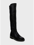 Tall Shafted Boot With Studs, BLACK, hi-res