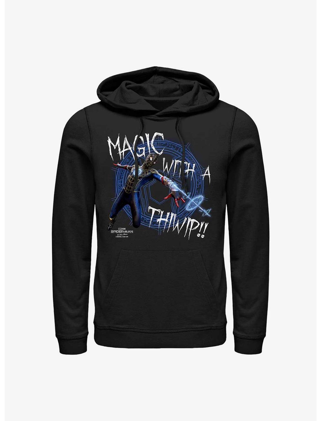 Marvel Spider-Man: No Way Home Magic With A Thwip Hoodie, BLACK, hi-res