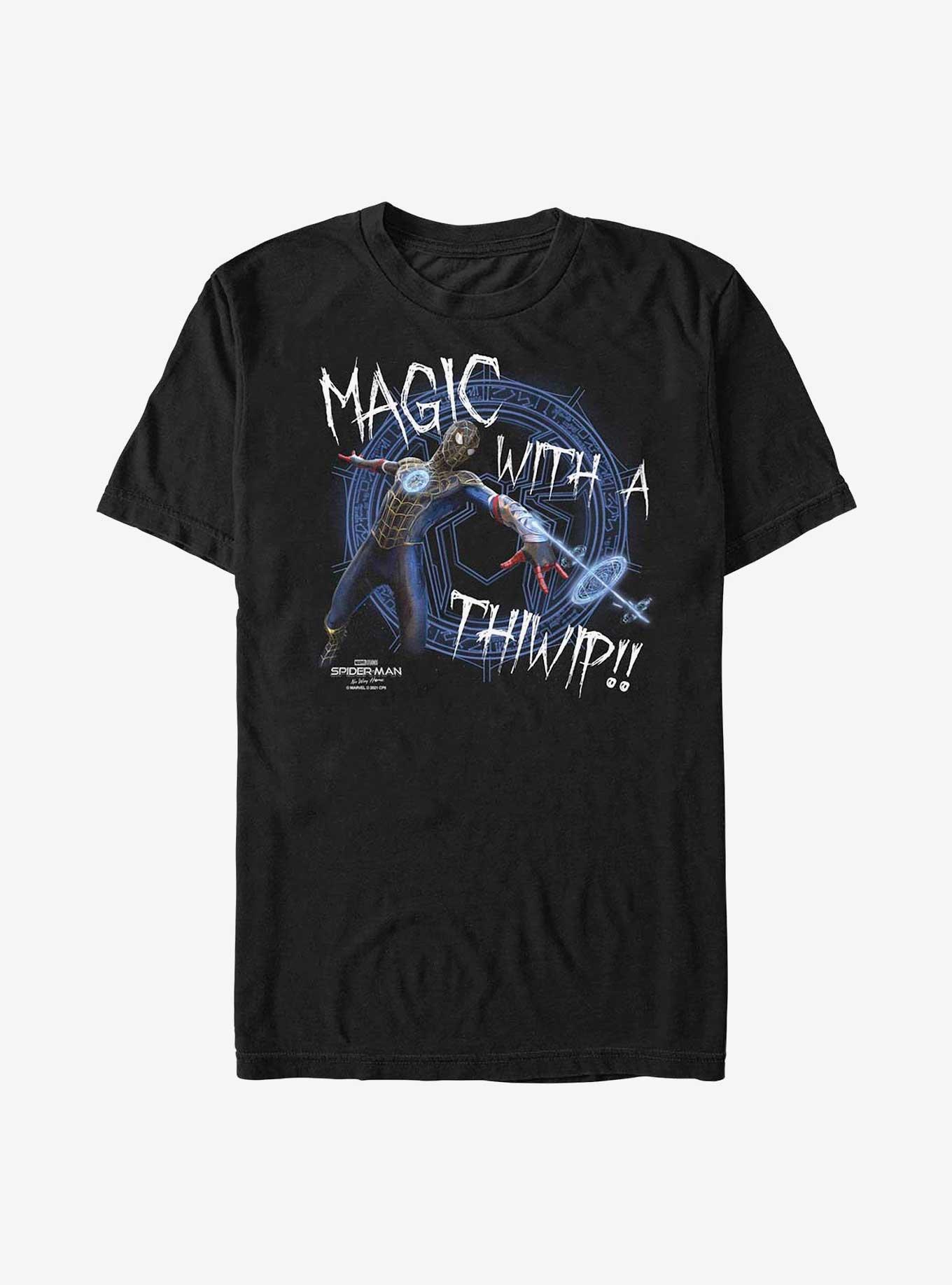 Marvel Spider-Man: No Way Home Magic With A Thwip T-Shirt, BLACK, hi-res