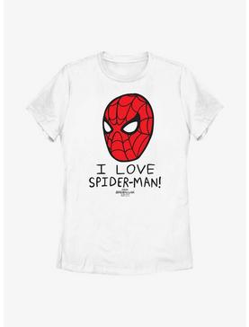 Marvel Spider-Man: No Way Home Love Spider-Man Mask Womens T-Shirt, , hi-res