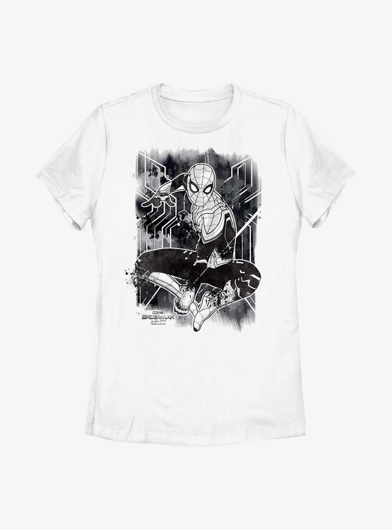Marvel Spider-Man: No Way Home Inked Spider-Man Womens T-Shirt, , hi-res