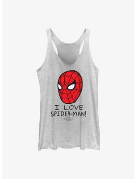 Marvel Spider-Man: No Way Home Love Spider-Man Mask Womens Tank Top, , hi-res