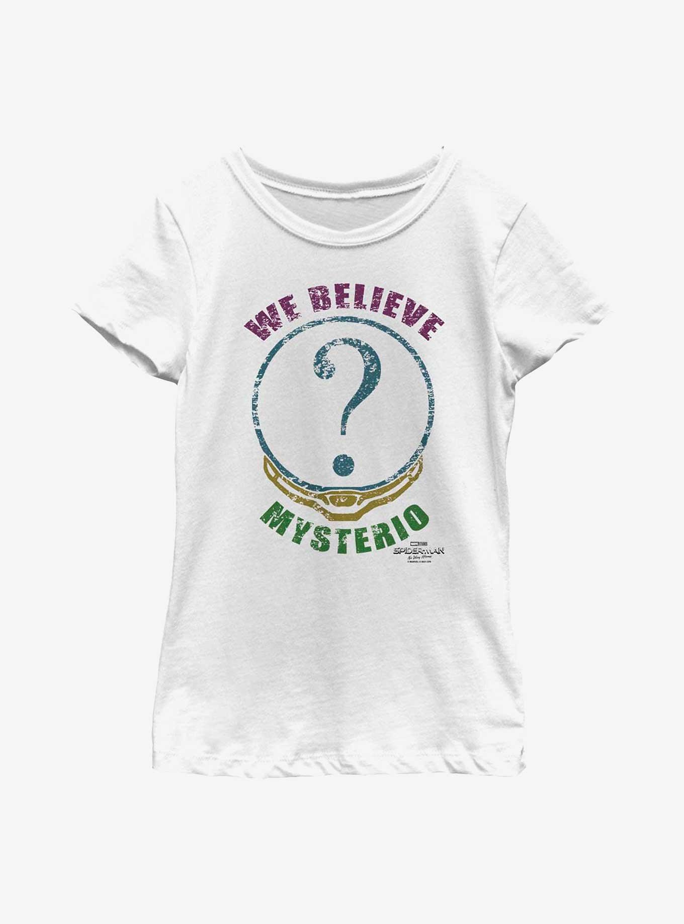 Marvel Spider-Man: No Way Home Believe Mysterio Youth Girls T-Shirt, , hi-res