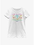 Marvel Spider-Man: No Way Home We Believe Mysterio Drawing Youth Girls T-Shirt, WHITE, hi-res