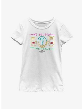 Marvel Spider-Man: No Way Home We Believe Mysterio Drawing Youth Girls T-Shirt, , hi-res
