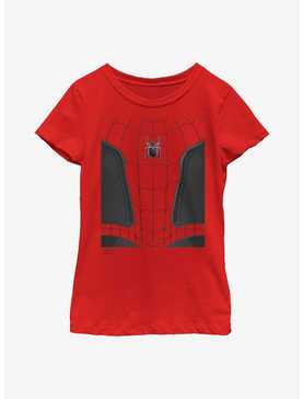 Marvel Spider-Man: No Way Home Spider-Man Costume Youth Girls T-Shirt, , hi-res