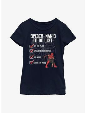 Marvel Spider-Man: No Way Home To-Do List Youth Girls T-Shirt, , hi-res