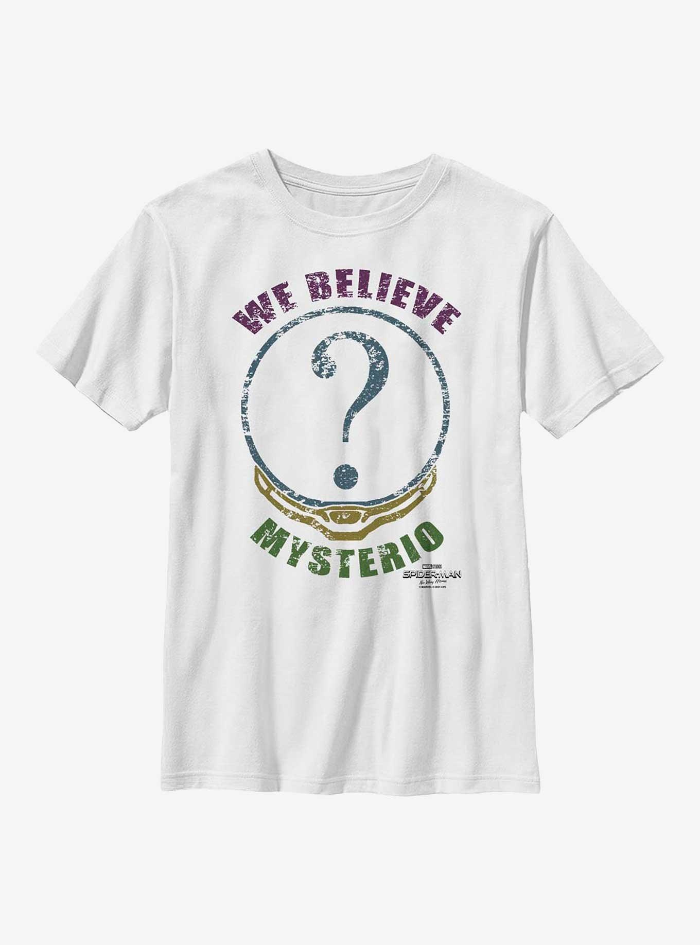 Marvel Spider-Man: No Way Home Believe Mysterio Youth T-Shirt, , hi-res