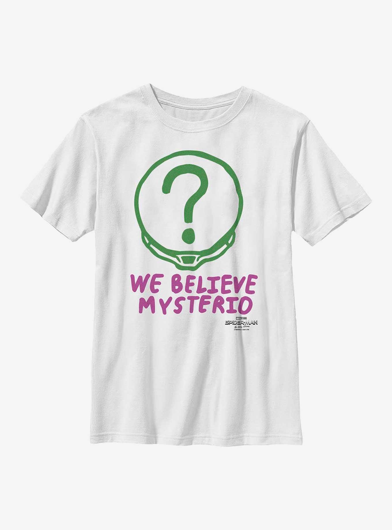 Marvel Spider-Man: No Way Home Believe Mysterio Helmet Youth T-Shirt, , hi-res