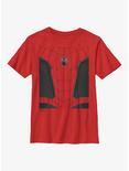 Marvel Spider-Man: No Way Home Spider-Man Costume Youth T-Shirt, RED, hi-res