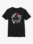 Marvel Spider-Man: No Way Home Spinning Webs Youth T-Shirt, BLACK, hi-res